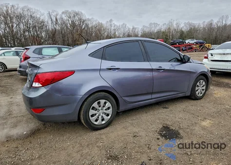 2017 Hyundai Accent Se from USA, damaged, VIN KMHCT4AE3HU313937